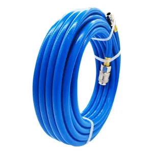 high pressure flexible breathing air compressor hose/rubber air hose with fittings