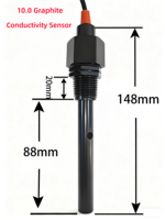 pH-mètre numérique MINPORE PH100 pour le contrôle de la qualité de l'eau, contrôleur de pH industriel en ligne pour le traitement des eaux usées