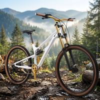 Vélo tout-terrain à suspension intégrale en alliage d'aluminium de 26 pouces, de la meilleure qualité