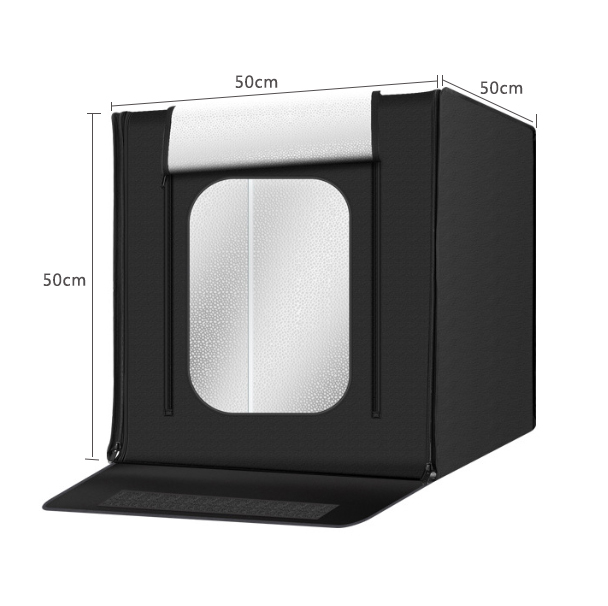 Guangyi 50cm Portable Mini Photo Studio LED Light Box with Oxford Cloth Photography Tent USB Powered
