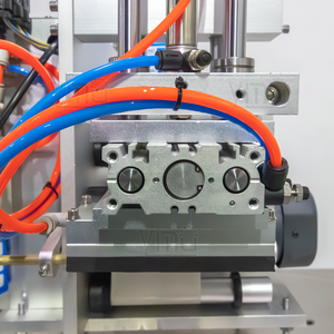 Yimu Ym120 Máy Tính Để Bàn Khí Nén Nhãn Applicator Tabletop Nhỏ Bán Tự Động Phẳng Nhãn Dán Nhãn Máy Cho Phẳng Chai - Product Image 5