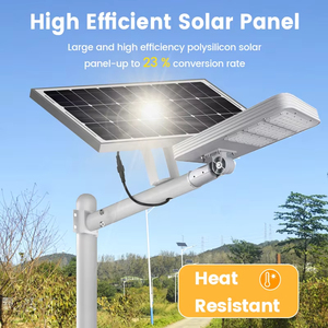 Farola Solar de Aluminio IP65 de Alta Potencia 100W-150W Todo en Uno Impermeable para Carreteras con 3 Años de Garantía MT MTR-3 Led - Product Image 5