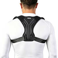 Correcteur de posture dorsal VBOSi 1 pièce avec bretelles réglables pour améliorer la posture au bureau et au quotidien