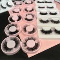 Les vendeurs de boîtes d'emballage de cils de luxe avec logo personnalisé offrent des étuis à cils vides pour faux cils de vison