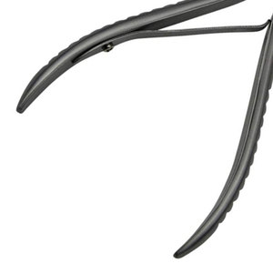 Pinzas Profesionales para Extensiones de Cabello de Acero Inoxidable con Logotipo Personalizado, Pinzas de Alta Calidad para Extensiones de Cabello - Product Image 4