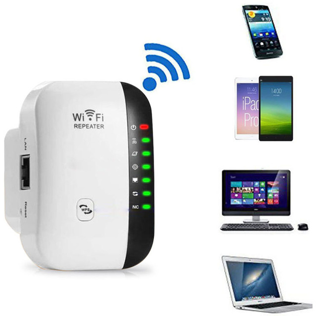 Sunsoont Wireless Wifi Repeater Wi-Fi Range Extender Router Wi Fi Signal Amplifier 300Mbps Wifi Booster 2.4G Wi Fi Reapeter