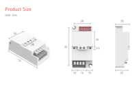 Capteur de gradation pour micro-ondes LTECH ON/OFF, relais intelligent de gradation marche/arrêt avec capteur de présence humaine