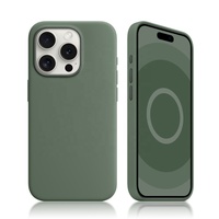 Étui en silicone liquide magnétique, emballage de luxe avec logo original pour iPhone 13 14 15 16 17 18 Pro Max, étui avec animation