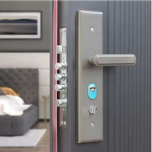 Conception de <span class=keywords><strong>porte</strong></span> extérieure moderne-<span class=keywords><strong>Porte</strong></span> de sécurité en acier pare-balles et antivol de haute qualité personnalisée - Product Image 6