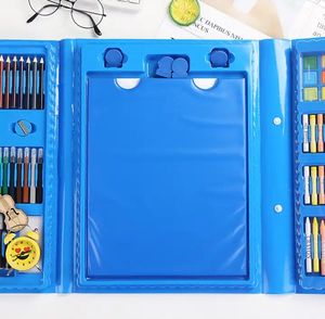 Set peralatan menggambar anak, perlengkapan seni menggambar anak-anak, menggambar kustom, kreatif, 208 buah - Product Image 5