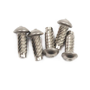 Rivets moletés en acier inoxydable de haute qualité, marque GB827, finition brillante, tailles M1.6-M5, certifiés ISO9001 pour plaque signalétique - Product Image 4