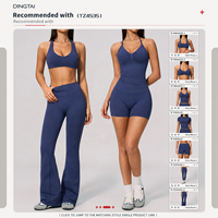 Set Yoga Seamless High Waist Plus Size Wanita, Tank Top Pengangkat Bokong, Legging Kompresi Fitness, Bahan Bernapas Empat Arah