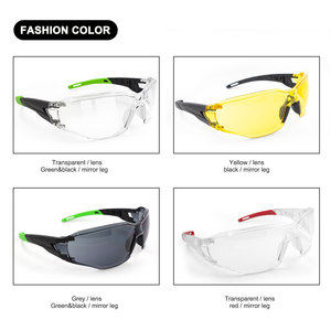 Gafas de Seguridad de Alta Calidad Antivaho, Antiarañazos, con Protección UV400, Colores Personalizables, Múltiples Colores de Lentes para Protección Ocular - Product Image 4