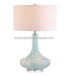 Lámpara de Mesa de Vidrio Verde con Forma de Botella de Vino para Decoración del Hogar, Dormitorio, Vestíbulo de Hotel, Habitación de Hotel, Sala de Estar - Product Image 1