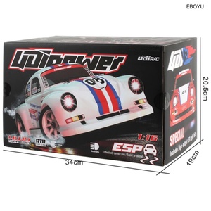 Excavadora RC UDI1608 1:16 2.4GHz 4CH 4WD con Piezas Metálicas, 30KM/H, 80M, Regalo para Aficionados a las Carreras de Control Remoto, Lista para Usar - Product Image 6