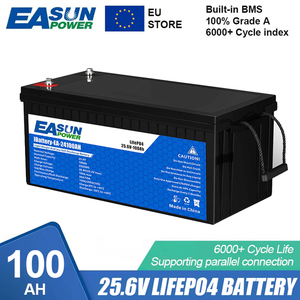 Paket Baterai Solid State Easun 12V 100Ah LiFePO4 dengan Garansi 3 Tahun Bersertifikasi UN38.3 untuk Sistem Energi Surya, RV & Penggunaan Kelautan - Product Image 5