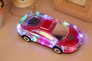 Altavoz inalámbrico BT con diseño de vehículo, luz de guía, con Radio FM/T F, luces LED para camión - Product Image 4