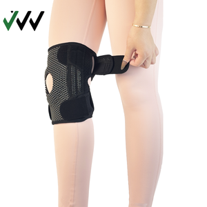 Rodilleras con Soporte de Resorte y Bisagra para Senderismo, Baloncesto y Deportes al Aire Libre, Correas de Menisco Fijas, Presurizadas, Transpirables y de Neopreno - Product Image 3