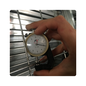 6x9.5 ft Outdoor Portable Welded Galvanized Free Standing Construction Site Canada <strong>Temporary</strong> <strong>Fence</strong> Panel - Product Image 2