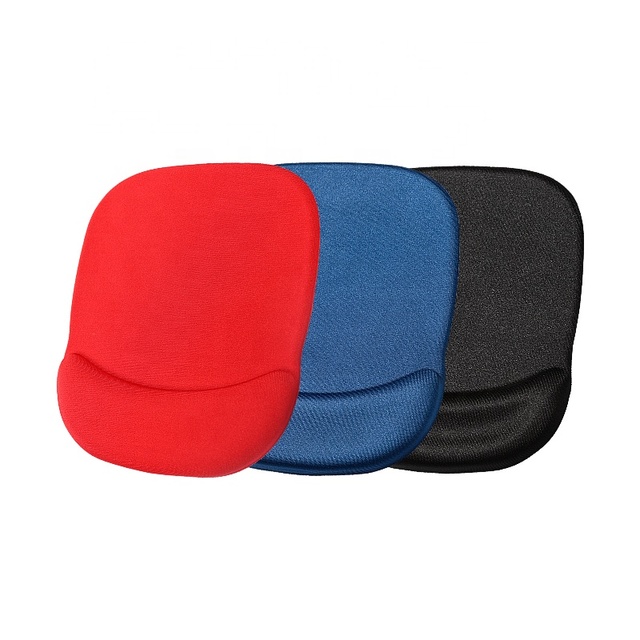 Memory Foam Wrist Rest Mouse Pad with Wrist Support Ergonomic Design for Office Desktop Computer