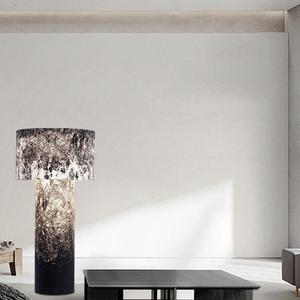 Modern Floor <b>Lamp</b> Textile Shade Led Light Source Multicolored Living Room Bedroom <b>Study</b> Decorative Lighting - Product Image 3
