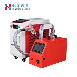 3 trong 1 cầm tay sợi Laser máy hàn và laser làm sạch và máy cắt với 1000W 1500W 2000W 3000W