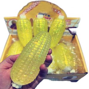 Jouet à presser en TPR super doux en forme de maïs, anti-stress portable pour enfants et adultes, cadeau créatif - Product Image 1