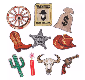 カスタムアイロン刺繍ロゴパッチ服にパーカー用パーソナライズパッチ - Product Image 3