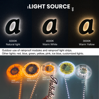 SPSIGN Production rapide de lettres 3D rétroéclairées, enseigne commerciale personnalisée à LED, logo lumineux en métal résistant aux intempéries, service de conception gratuit