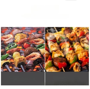 Grill Pan Desktop Grill Barbecue elettrico con 5 livelli di temperatura piastra Barbecue elettrico senza fumo piastra Barbecue - Product Image 2