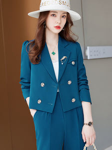 कोरिया फैशन डिज़ाइन लेडी ब्लेज़र 2024 नई कैरियर महिला सूट OC6202 - Product Image 6