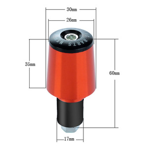 Bộ Phận Sửa Đổi Xe Máy 7/8 ''22Mm Phụ Kiện Tay Cầm Thanh Kết Thúc Kẹp Tay Cầm Thanh Kết Thúc Cắm Nắp - Product Image 3