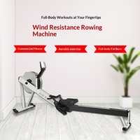 Máquina de remo de acero con resistencia ajustable inteligente, modelo 6100, fabricada por el fabricante, para uso comercial.