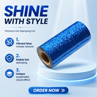 Échantillon Gratuit : Rouleaux de Film Holographique pour Estampage à Chaud, Film de Laminage Réactif au Toner, Feuille à Chaud pour Impression sur Carton ou Emballage