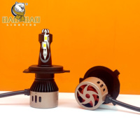 BB2527 Fabricant 6500k H4 150w 300w 500w 5000lm Haute Puissance Led 330 Watt Phare Lumière pour Voiture Bombillos Para Carros 15000lm