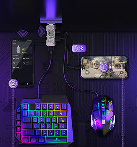 Gamwing <span class=keywords><strong>M9</strong></span> Convertisseur clavier et souris sans fil Bluetooth pour jeux mobiles pour smartphones Android/iOS - Moule exclusif - Product Image 5