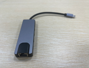 5-in-1 alüminyum USB3.0 Hub Multiport dok istasyonu Gigabit RJ45 1000Mbps adaptörü LAN USB3.0 adaptörü bilgisayar aksesuarı yerleştirme - Product Image 3