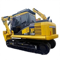 Excavatrices Komatsu PC130 |   Excavatrice sur chenilles d'occasion de 13 tonnes |   Machinerie de terrassement d'occasion Pompe hydraulique KYB