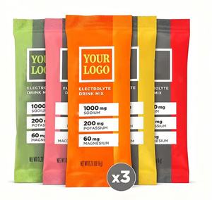 Vegan Herbal Energy Drink Powder-Sugar <strong>Free</strong> &amp; GMO <strong>Free</strong> Keto Electrolytes with Weight Loss Support <strong>Private</strong> <strong>Label</strong> Packets - Product Image 1