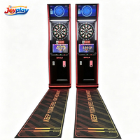 Joyplay Machine de jeu de fléchettes électronique LED, interactive, à pointes souples, commerciale, à monnayeur, modèle Phoenix
