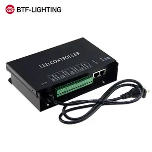 Prise en charge de la programmation en ligne Esclave Adressable DMX512 Diver Chip Protocol Pixel Dmx ArtNet Controller