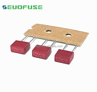 Micro-fusible carré rouge 392 T0.5A-T10A 250V 8x4mm pour carte d'alimentation de téléviseur LCD, fusibles à action lente couramment utilisés