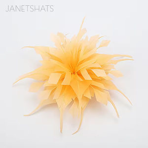 Coiffe Broche/Ornement De <span class=keywords><strong>Cheveux</strong></span> Fleur Broches Peigne De <span class=keywords><strong>Cheveux</strong></span> De Mariée Fascinators Accessoires De <span class=keywords><strong>Cheveux</strong></span> Épingle À <span class=keywords><strong>Cheveux</strong></span> Avec Plumes Clip Pin - Product Image 6