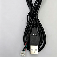 Kabel Konektor USB 2.0 a Male ke Terminal PH 5-Pin untuk Peralatan Rumah Tangga, Perangkat Pintar, Papan Kontrol, Koneksi Internal