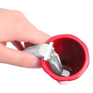 Aluminum Alloy Walnut Cracker Red Household Nutcracker Multi Function Kitchen <b>Tool</b> - Product Image 3