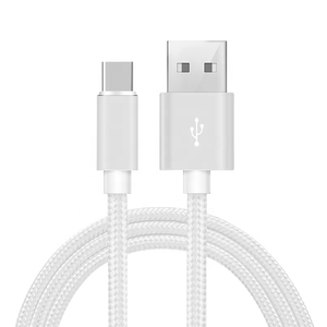 Nhà Máy Giá 1m SạC Nhanh nylon bện USB2.0 loại C sạc cáp dữ liệu <span class=keywords><strong>Android</strong></span> điện thoại máy in chức năng thông minh 6A miễn phí - Product Image 2