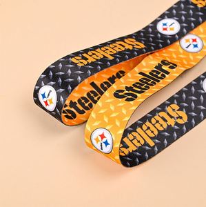 Custom Logo <b>Polyester</b> <b>Lanyard</b> Personalized Logo Safety Neck Strap Silk Screen Printing Sublimation <b>Lanyards</b> - Product Image 2