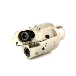 TWN Inserts carrés à double tranchant Outil d'alésage rugueux à 2 inserts Tête d'alésage rugueuse réglable BT40/50 Jeu de poignées de barre d'outils Outil d'alésage - Product Image 2