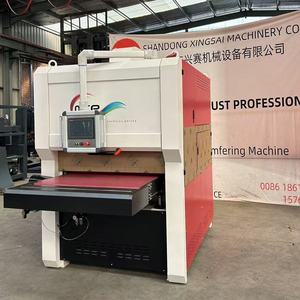Industrie-Metallschleifmaschine <span class=keywords><strong>RR1000</strong></span> PLC Bandschleif- und Entgratungsmaschine für Laser-Plasma-geschnittene Bleche - Product Image 5