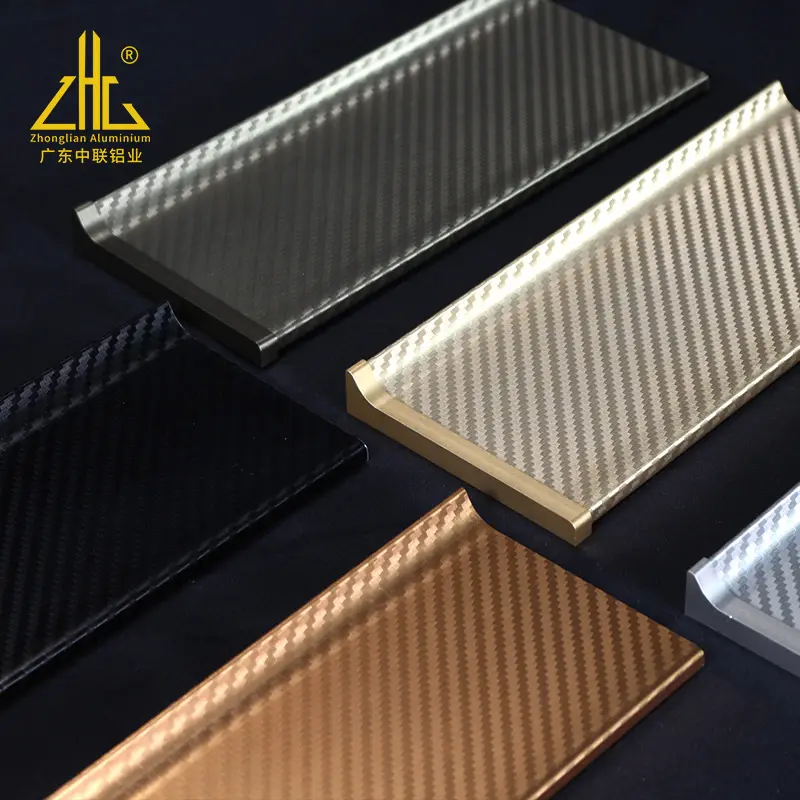 ZHONGLIAN 10cm 금속 스커트 보드 알루미늄 스커트 프로파일베이스 보드